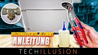 🔥🛠️Heizkörper Thermostat Stift klemmt🧐 WAS TUN 😱 Heizung wird nicht warm  Anleitung [upl. by Brittni]