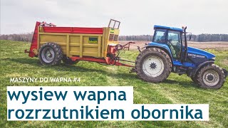 Rozrzutnik obornika do wysiewu wapna  Maszyny do wapna 4 [upl. by Nnylacissej746]