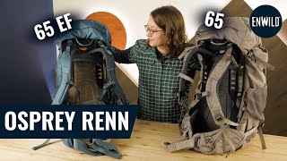 Osprey Renn Womens Backpack Series Review [upl. by Grete]