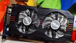 預設超頻、雙風扇散熱 ASUS GTX750TIOC2GD5 [upl. by Malsi570]