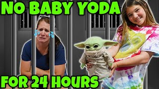 No BABY YODA For 24 Hours Mom Took All My Baby Yodas [upl. by Sillig]