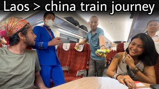 01🇨🇳അവസാനം ഏക്കയുടെ നാട്ടിലേക്ക് Laos to china train journey [upl. by Stempien783]