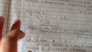 detection of sulphur as foreign element in organic compound class 11 explanation neb [upl. by Barling]