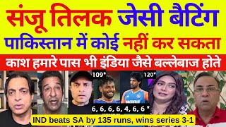 Pak media crying on IND wins series 31  Ind Vs SA 4th T20 Highlights  Pak Reacts [upl. by Sweeney]