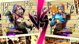 Mariah vs Guido Mista  JoJos Bizarre Adventure All Star Battle R [upl. by Ck]