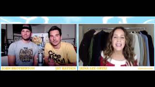 Jaina Lee Ortiz on quotThe Fantasy Football Causequot with Jay Hayden  Part 2 [upl. by Ernie60]