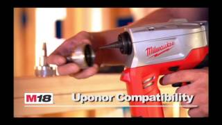 MILWAUKEE M18™ Cordless LithiumIon ProPEX® Expansion Tool Kit [upl. by Estrellita98]