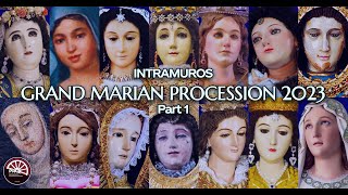 Intramuros Grand Marian Procession 2023 [upl. by Krys334]