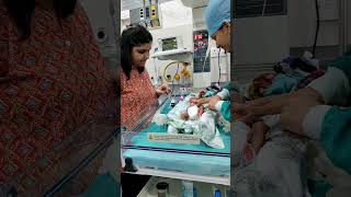 How to do massage in premature babies mother training sessions shorts youtubeshorts baby [upl. by Mikel]