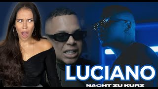 DJ REACTS TO GERMAN HIP HOP 🇩🇪 LUCIANO  NACHT ZU KURZ REACTION  REAKTION [upl. by Astrahan987]