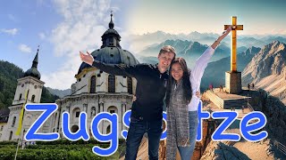 Top of Germany 🏔️  Zugspitze Eibsee Castle 😍  Vlog [upl. by Olnton]