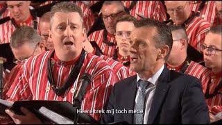 Mannenkoor Eiland Urk zingt quotHet ruwe padquot olv G Schinkel orgel H vd Meij Piano J Schenk [upl. by Tegirb]