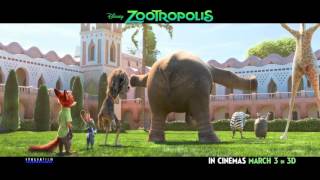 ZOOTROPOLIS  In Cinemas March 3 in 3D [upl. by Grassi]