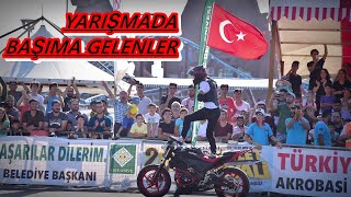 SON STUNT YARIŞMASINDA BAŞIMA GELENLER CBR250R STUNT  MotoVlog 19 [upl. by Kleiman]