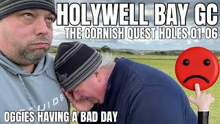 HOLYWELL BAY GOLF CLUB HOLES 16 Big Oggie Cornish Quest [upl. by Paolina409]