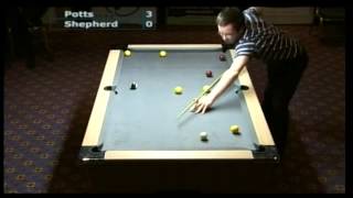 Gareth Potts vs Jordan Shepherd IPA Tour 2012 [upl. by Zennie528]