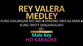 REY VALERA MEDLEY KARAOKE Male Key [upl. by Aiceled93]