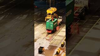 Loading 20ft container box for container vessel fyp foryou video viralshorts shortsasmr [upl. by Simonne]