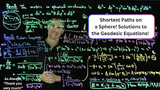 Geodesics on the Sphere [upl. by Osbourne727]