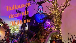 Halloween decorate with me 2023 Mackenzie Childs Grandinroad HomeGoods Katherines collection [upl. by Gerrilee547]