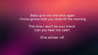 Twin N Twice Zina Ft Imran Khan Official Lyrics VideO [upl. by Docilu992]