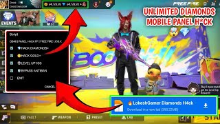 FREE FIRE MOD MENU 🔥 UNLIMITED DIAMOND HACK 💎 FF DIAMONDS HACK 2024 FREE FIRE OB46 DIAMONDS HACK FF [upl. by Esenwahs645]