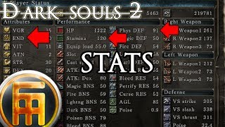 Dark Souls II  Complete Stats amp Attributes Guide [upl. by Mini727]