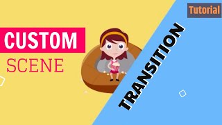 Custom Scene Transition Effects  Animaker Tutorial [upl. by Merchant945]