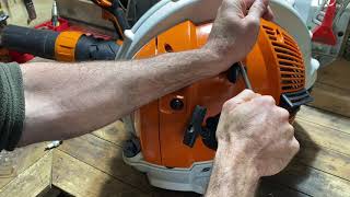 Service Kit Installation for STIHL BR 500 600 700 BR 450 CEF SR 450 [upl. by Nesmat]