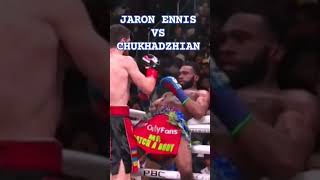 PHILADELPHIANJARON ENNIS VS KAREN CHUKHADZHIANUKRAINIAN boxingfights shortsvideo [upl. by Firahs]