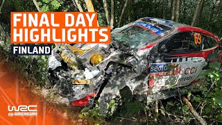 Final Day Highlights  WRC Secto Rally Finland 2024 [upl. by Atoel]