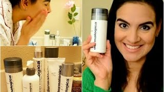 My Night Skin Routine Dermalogica Review [upl. by Ahtinak]