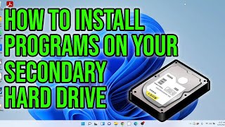 How To Install Games On Your Secondary Hard Drive  Updated Version [upl. by Ayifa]