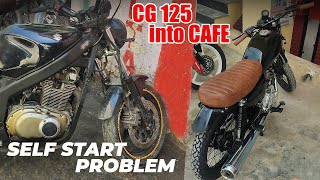 GS500 Self Start Problem  CG 125 Project Complete [upl. by Aisa115]