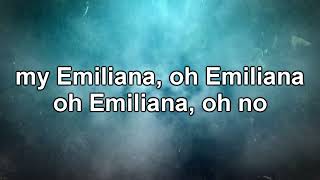 Ckay  Emiliana Karaoke video [upl. by Enialehs]