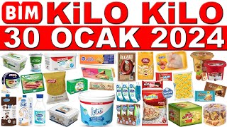 BİM 30 OCAK 2024 KATALOĞU  KİLOLUK GIDA ÜRÜNLERİ  BİM ÇİKOLATA GOFRET  BİM KAMPANYA amp İNDİRİMLERİ [upl. by Mehetabel320]