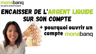 MONABANQ  VERSER DE LARGENT LIQUIDE SUR SON COMPTE en ligne [upl. by Laurinda992]