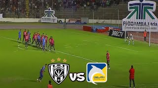 INDEPENDIENTE DEL VALLE VS DELFIN 12  FECHA 1  FASE 2 [upl. by Nile]