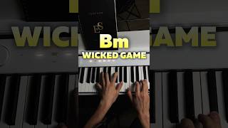 Wicked Game 🎹 АККОРДЫ [upl. by Llib]