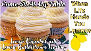 Video 1 in Our 8 Day Series  Lemon Cupcakes with Lemon Buttercream FrostingA Taste of Summer [upl. by Notle375]