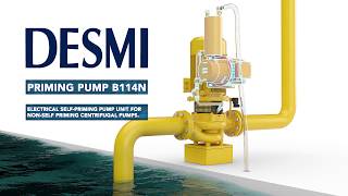 DESMI Priming Pump B114N [upl. by Sigsmond]