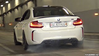 BEST of German Car Sounds amp Burnouts in the Tunnel  C63 AMG BMW M4 Audi RS6 amp More [upl. by Horowitz9]