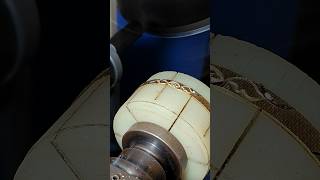 Gold CMC Bengal horizontal design video gold Bengal horizontal making viral reels video [upl. by Osnohpla]