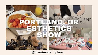 Portland Oregon Esthetics Show of 2022  Haul with Product Info [upl. by Anan226]