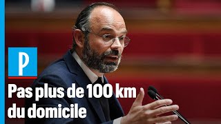 Déconfinement  pas de déplacements à plus de 100 km du domicile sans attestation [upl. by Jacoby847]