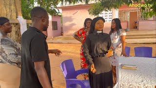 Akuapem Poloo Meet Emelia Brobbey One On Set🔥Agya KooAkabenezer And Kyekyeku Surprise💥wayoosi [upl. by Eirahcaz]