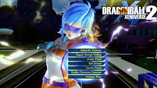 A RING THEME Moveset  Dragon Ball Xenoverse 2  Online Battles [upl. by Ailalue]