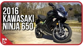 2016 Kawasaki Ninja 650  First Ride [upl. by Ginzburg547]