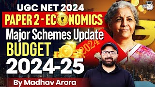 Budget 202425  New Schemes launched in Budget  UGC NET 2024  New Budget Schemes  Madhav Arora [upl. by Sopher]