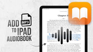 How to Add Mp3 File to iPad Audiobook tutorial [upl. by Van861]